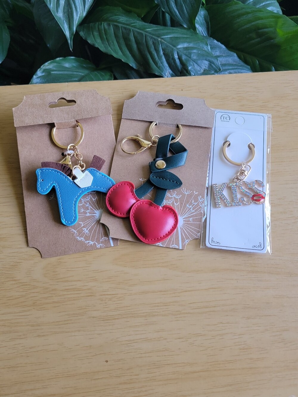 CBOCS keychain Bundle If 3. Horse, Cherries & Kiss.
